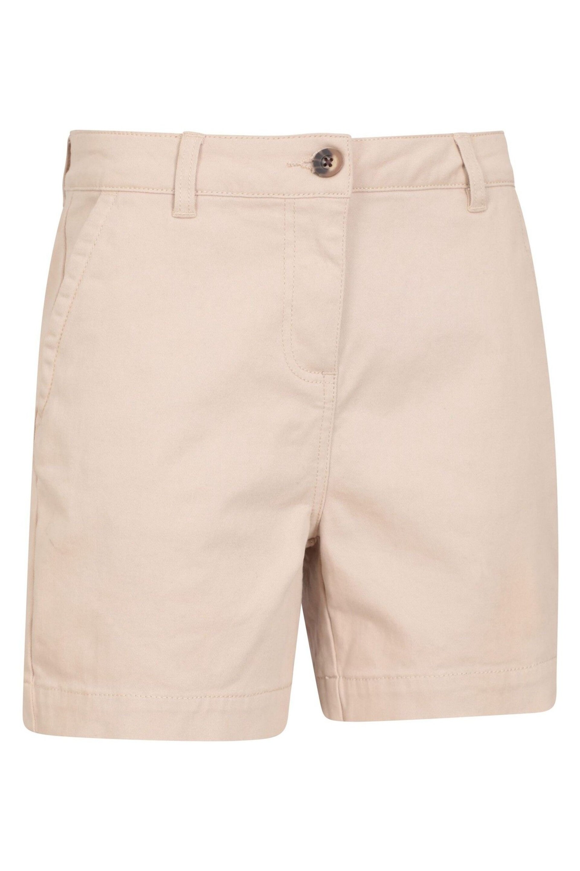 Mountain Warehouse Pink Womens Bay Organic Chino Shorts - Image 3 of 5