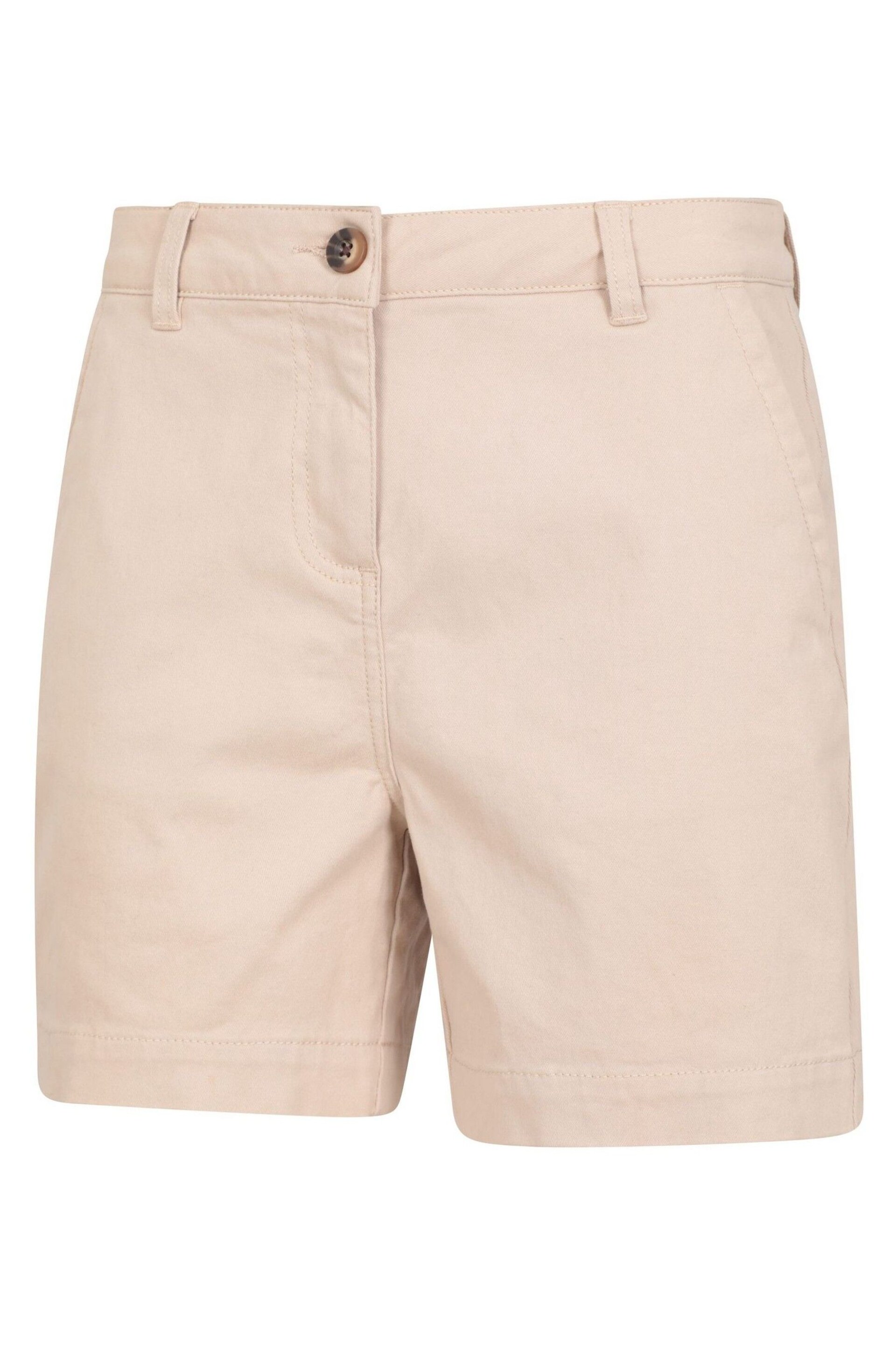 Mountain Warehouse Pink Womens Bay Organic Chino Shorts - Image 4 of 5