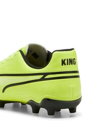 Puma Green Unisex Kids King Match Football Boots - Image 5 of 5