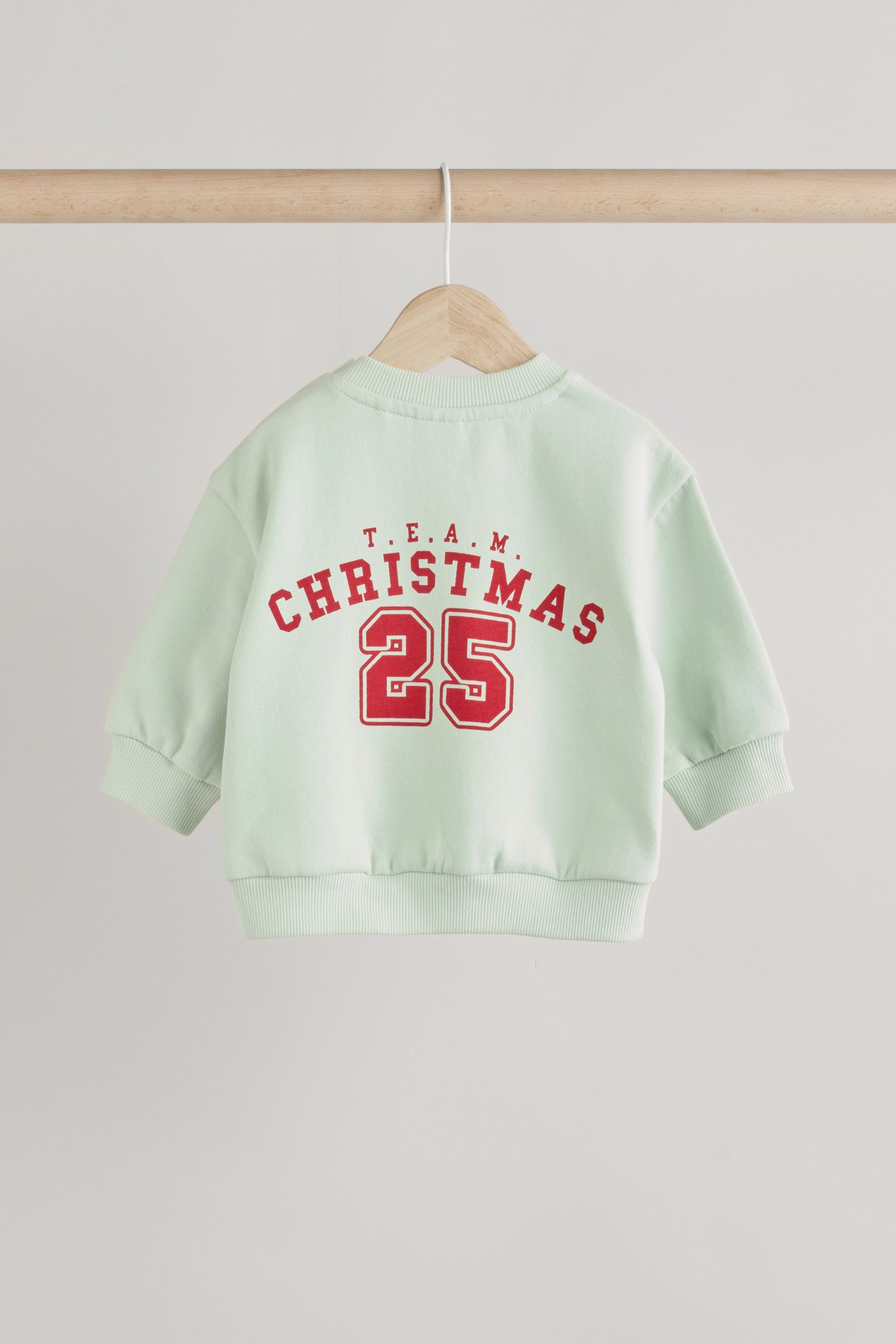 Buy Bright Santa Baby Christmas Cosy Sweatshirt and Joggers Set 0mths 2yrs from Next United Arab Emirates