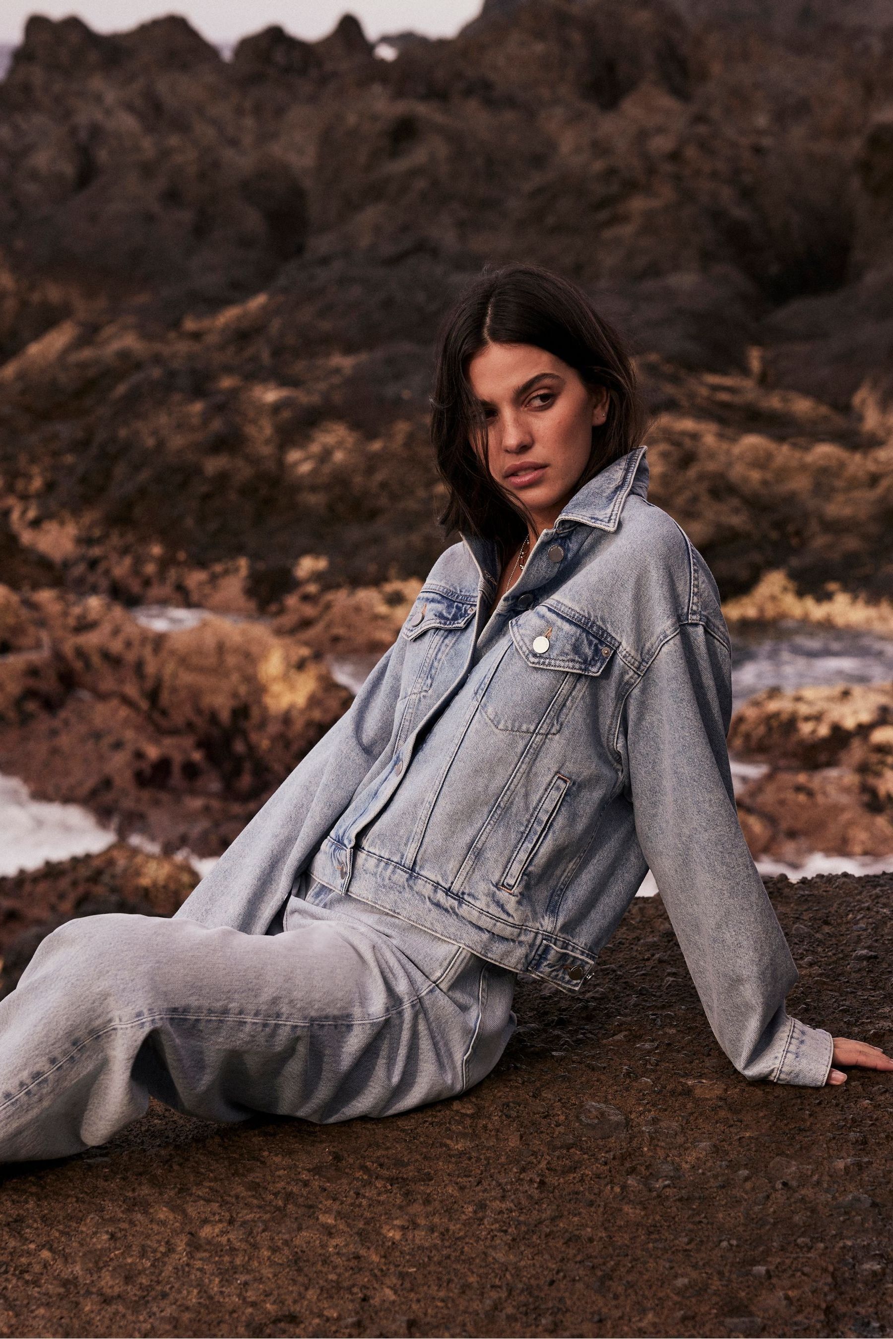 Mint velvet denim jacket outlet