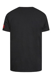 BadRhino Big & Tall Black Deadpool T-Shirt - Image 3 of 3