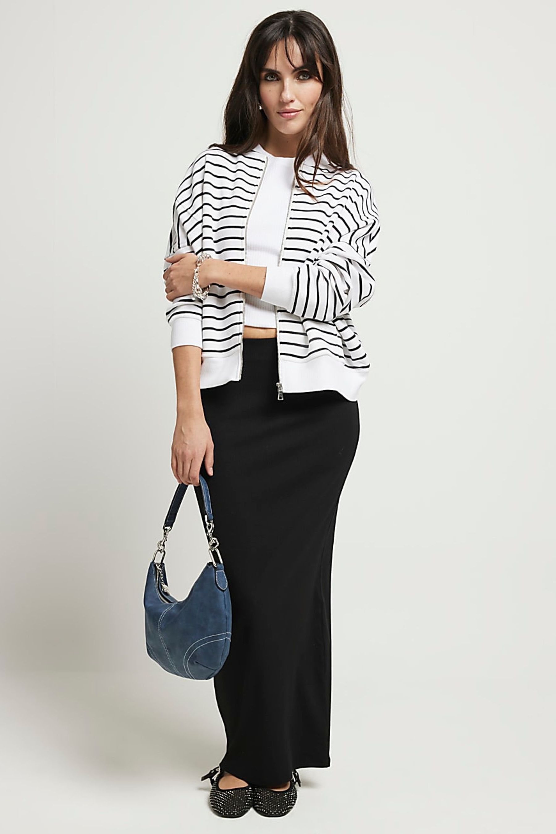 River island striped jacket shop