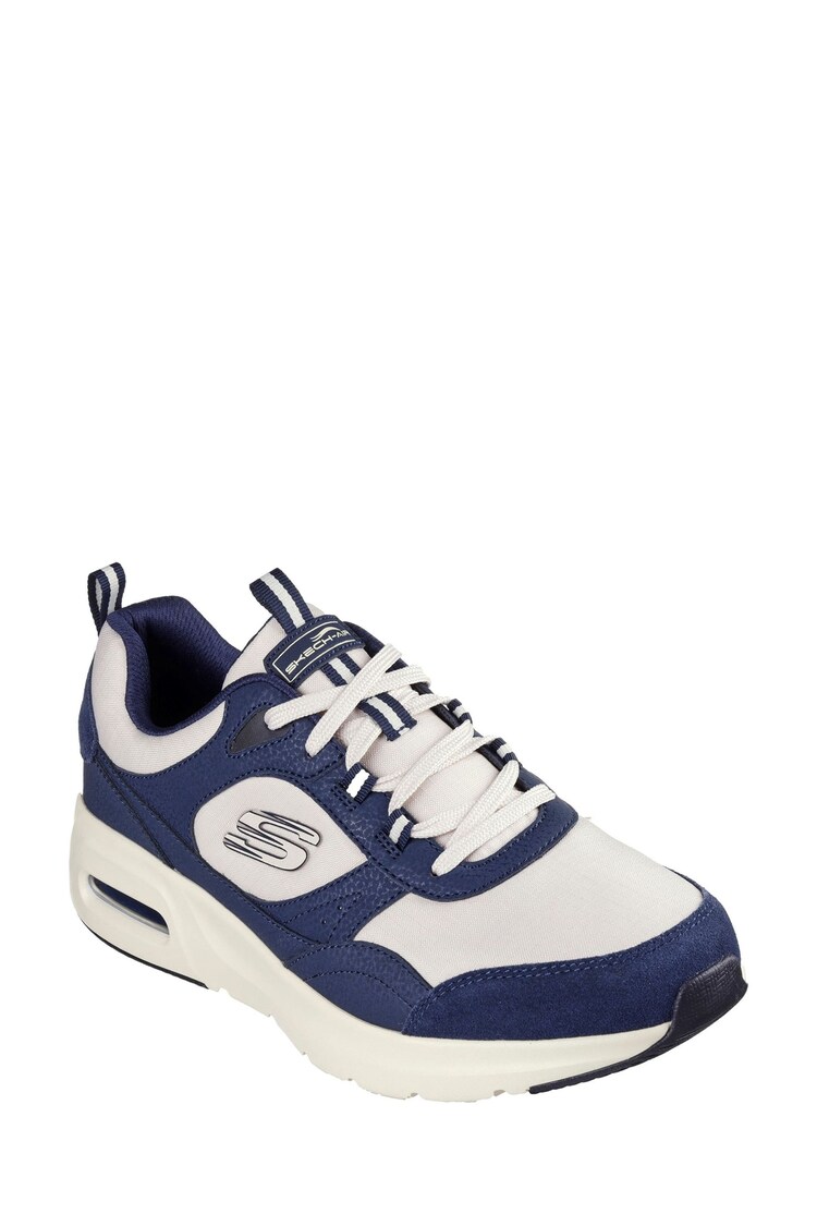 Skechers Blue Skech Air Court Yatton Trainers - Image 1 of 3