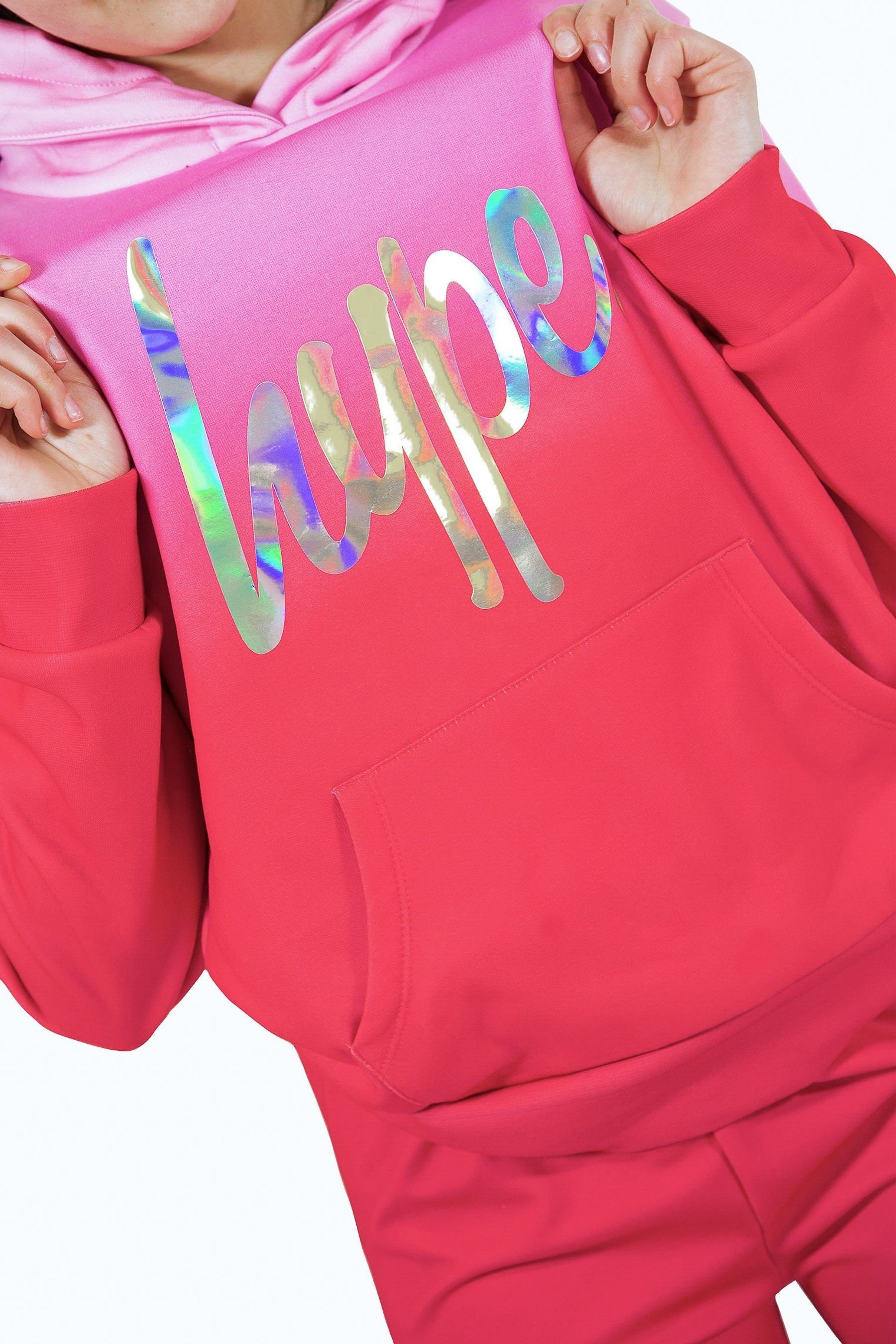 Buy Hype. Girls Pink Fade 100 Cotton Hoodie from Next Ireland
