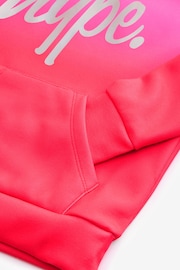 Hype. Girls Pink Fade Hoodie - Image 8 of 8