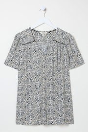 FatFace Black Cassidy Inlay Floral Tunic - Image 5 of 5