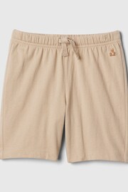 Gap Beige Cotton Brannan Bear Pull On Baby Shorts (Newborn-5yrs) - Image 1 of 2