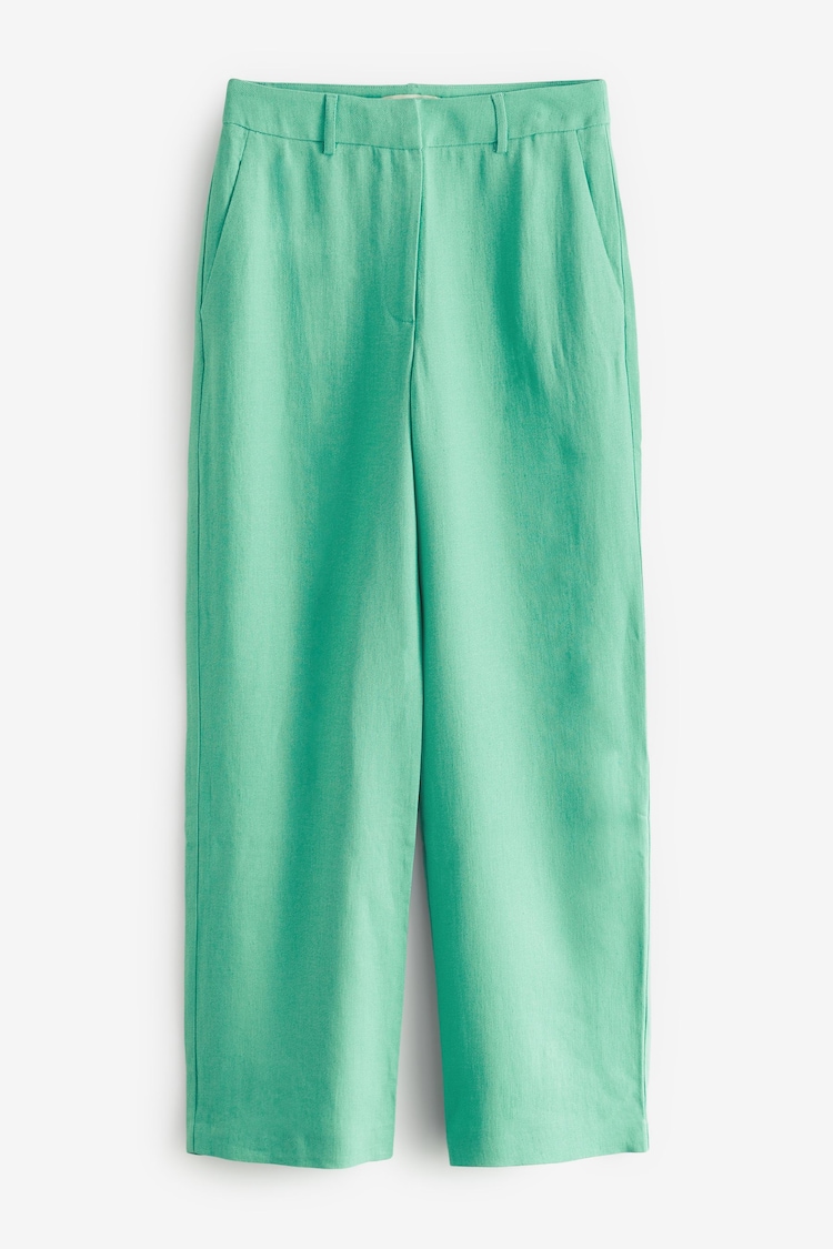 Aspiga Cream Imi Linen Trousers - Image 6 of 6