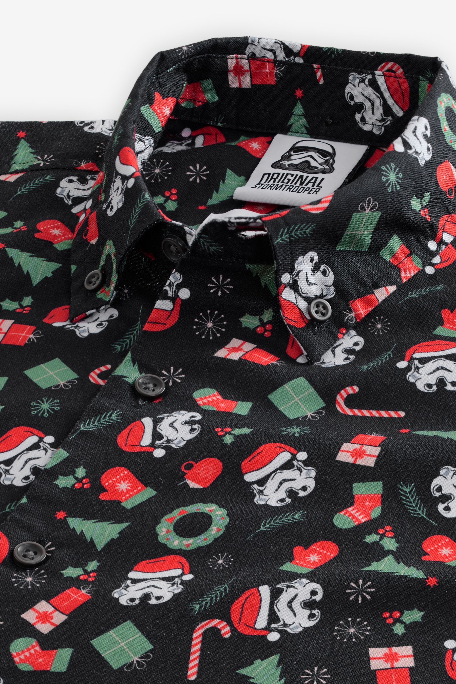 Next mens christmas shirt discount