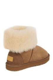 Just Sheepskin Brown Ladies Cornwall Boots - Image 3 of 5