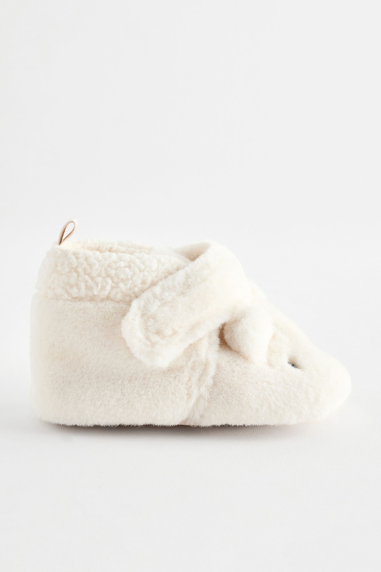 White Touch Fastening Character Baby Booties (0-2mths) - Image 2 of 6