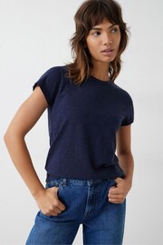 Hush Blue Slim Fit Crew T-Shirt - Image 1 of 4