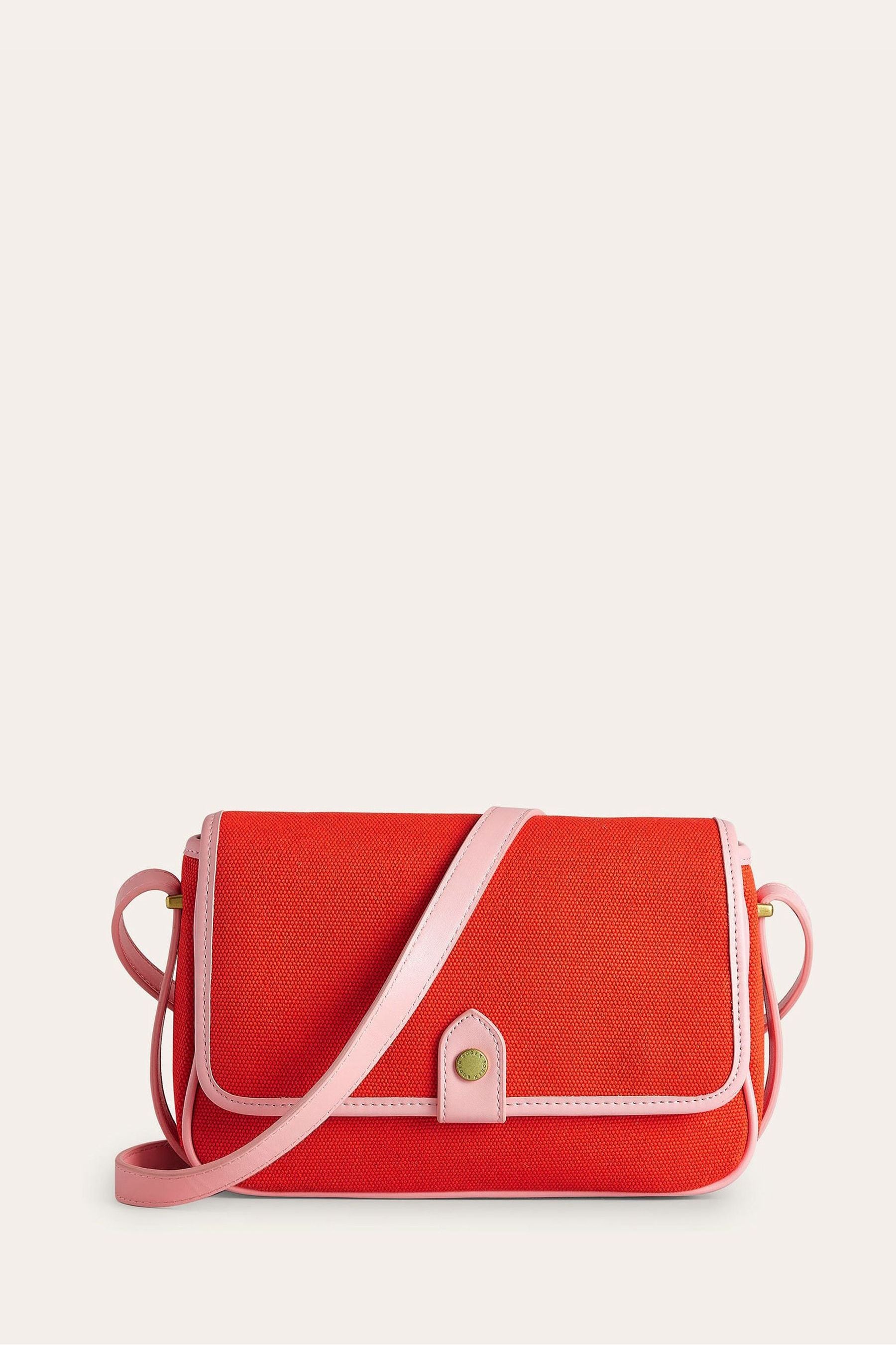 Buy Boden Red Structured Cross Body Bag from Next Luxembourg