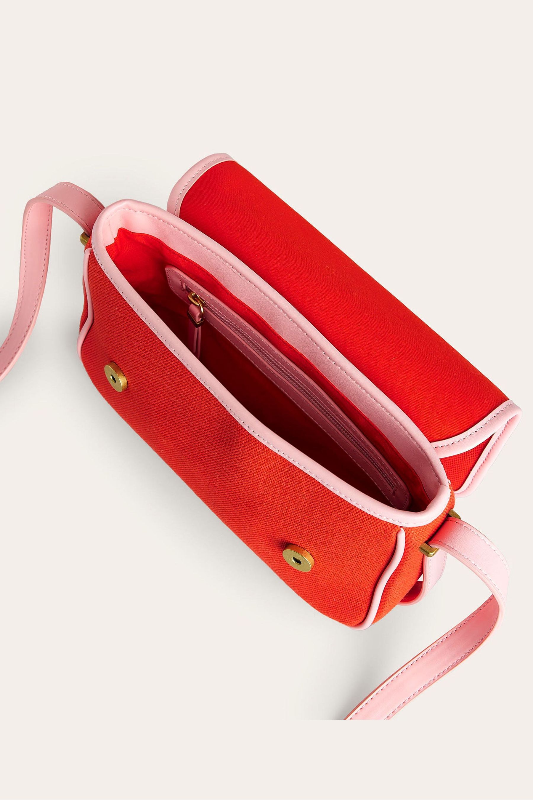 Buy Boden Red 100 Cotton Structured Cross Body Bag from Next South Africa