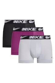 Nike Grey Trunks 3 Pack - Image 1 of 2