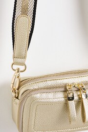 Oliver Bonas Small Gold Simen Cross-Body Bag - Image 6 of 7