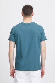 Blend Blue Dark Printed Short Sleeve T-Shirt - Image 2 of 5