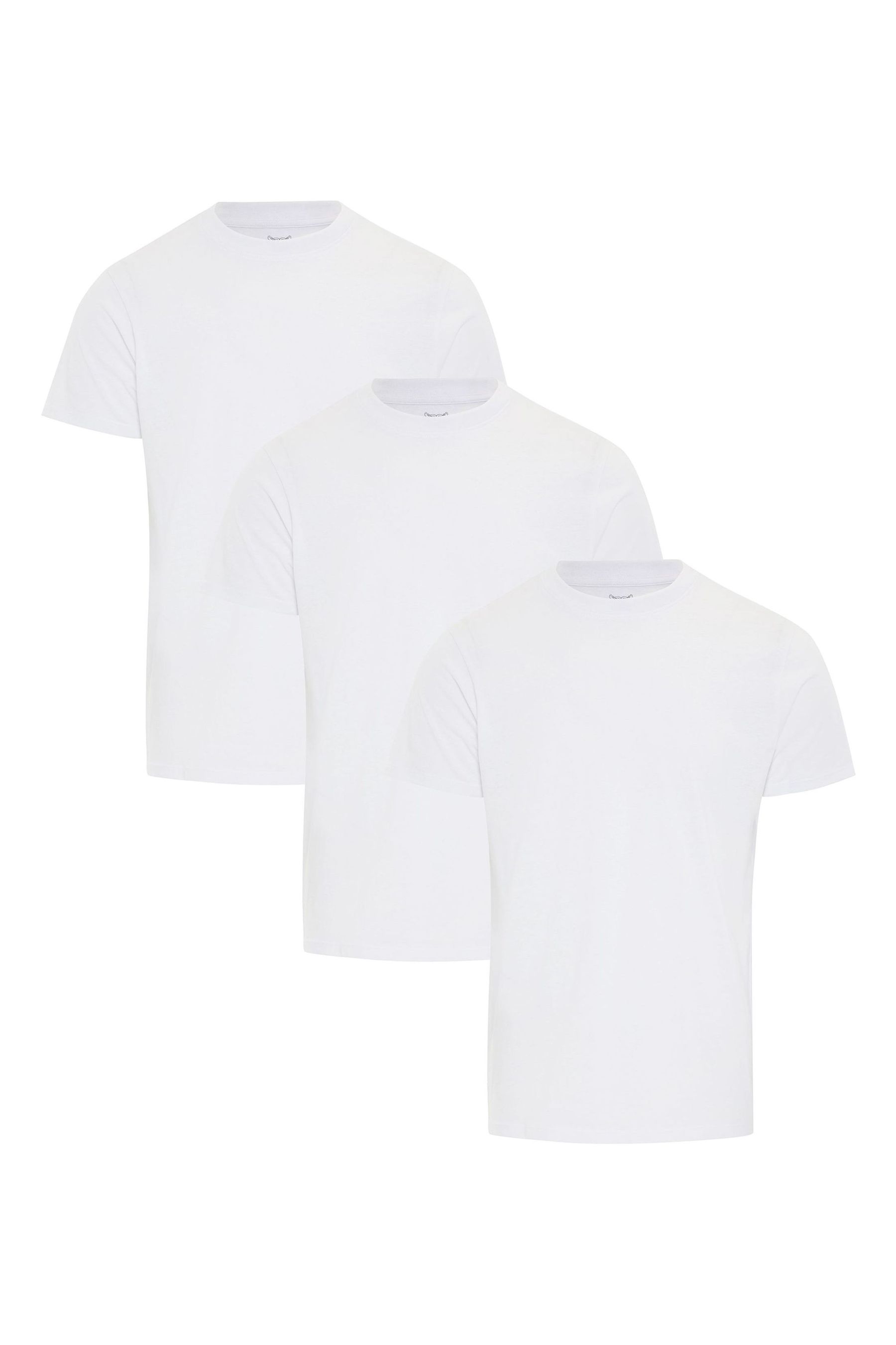 Buy Threadbare White Essential Short Sleeve T Shirt 3 Pack from the Next UK online shop