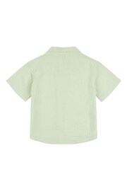 Jack Wills Relaxed Fit Girls Green Cuban Shirt - Image 7 of 8