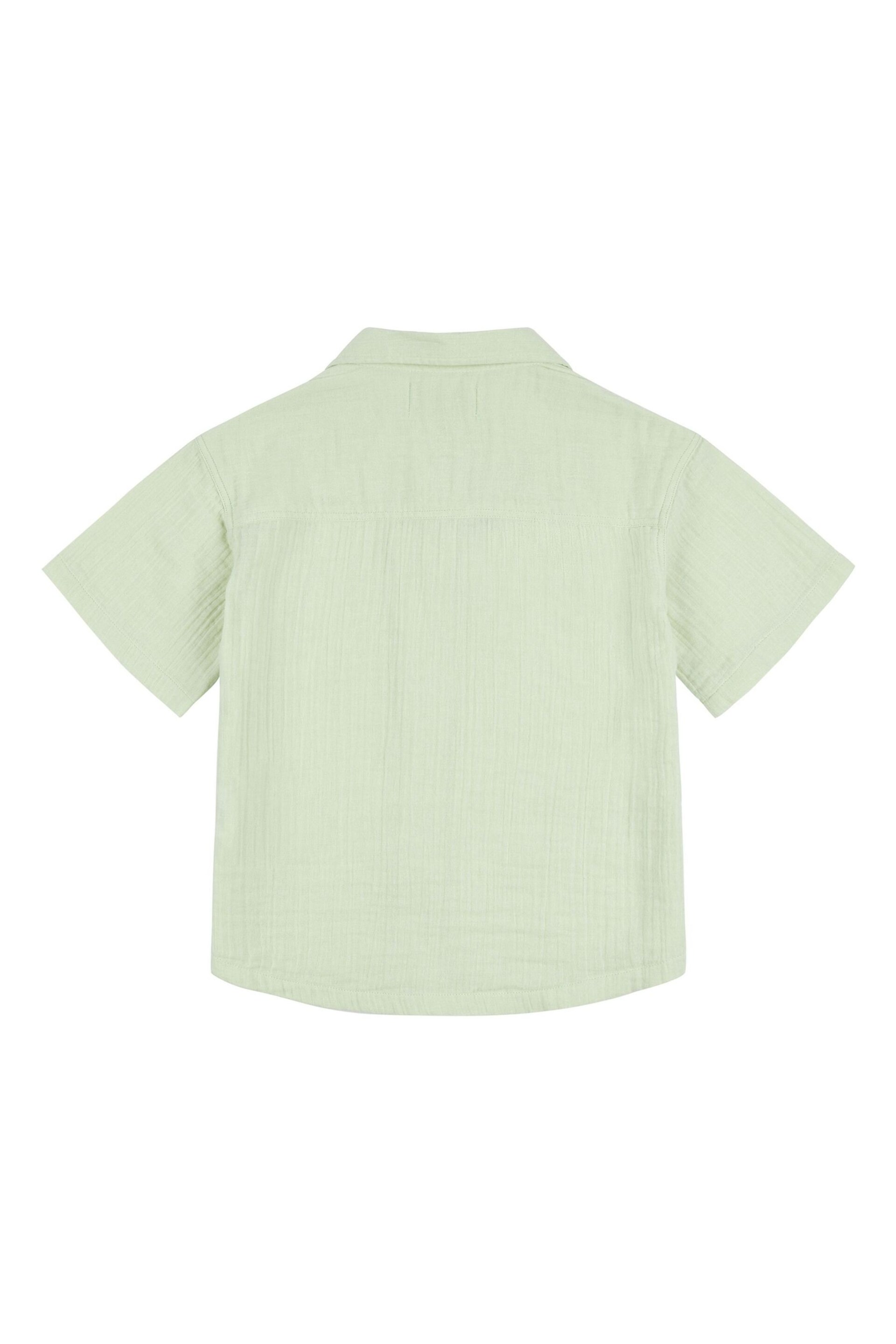 Jack Wills Relaxed Fit Girls Green Cuban Shirt - Image 7 of 8