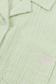 Jack Wills Relaxed Fit Girls Green Cuban Shirt - Image 8 of 8