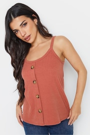 PixieGirl Petite Red Button Down Cami Tops 2 Pack - Image 2 of 6