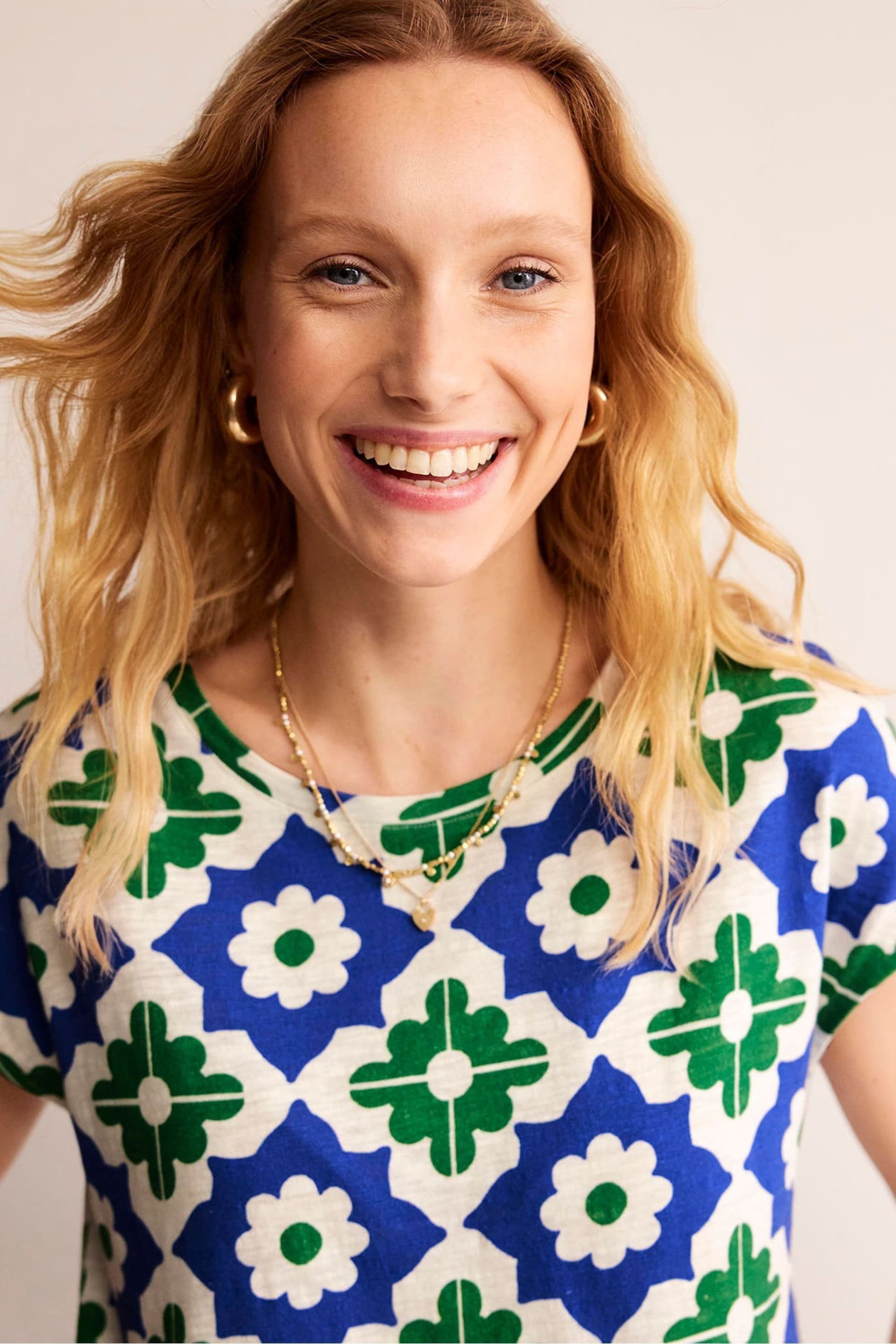 Boden Green Leah Jersey T-Shirt Dress - Image 2 of 5