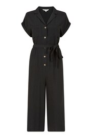 Yumi Black Button up Jumpsuit - Image 5 of 5