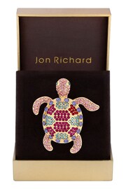 Jon Richard Gold Turtle Brooch Gift Box - Image 1 of 4