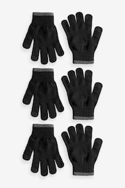 Black Magic Gloves 3 Pack (3-16yrs) - Image 1 of 2