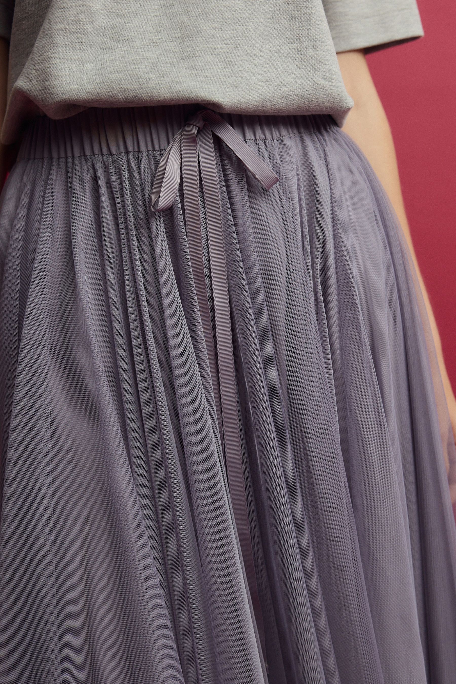 Buy Blue Mesh Maxi Skirt from the Next UK online shop