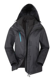 Mountain Warehouse Black Womens Bracken Extreme 3-In-1 Waterproof Jacket - Image 1 of 4