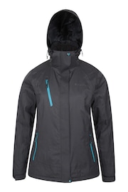 Mountain Warehouse Black Womens Bracken Extreme 3-In-1 Waterproof Jacket - Image 3 of 4