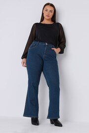 Evans Blue Bootcut Jeans - Image 2 of 5