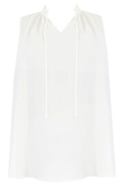 Live Unlimited Curve - White Ruffle Neck Blouse - Image 4 of 4