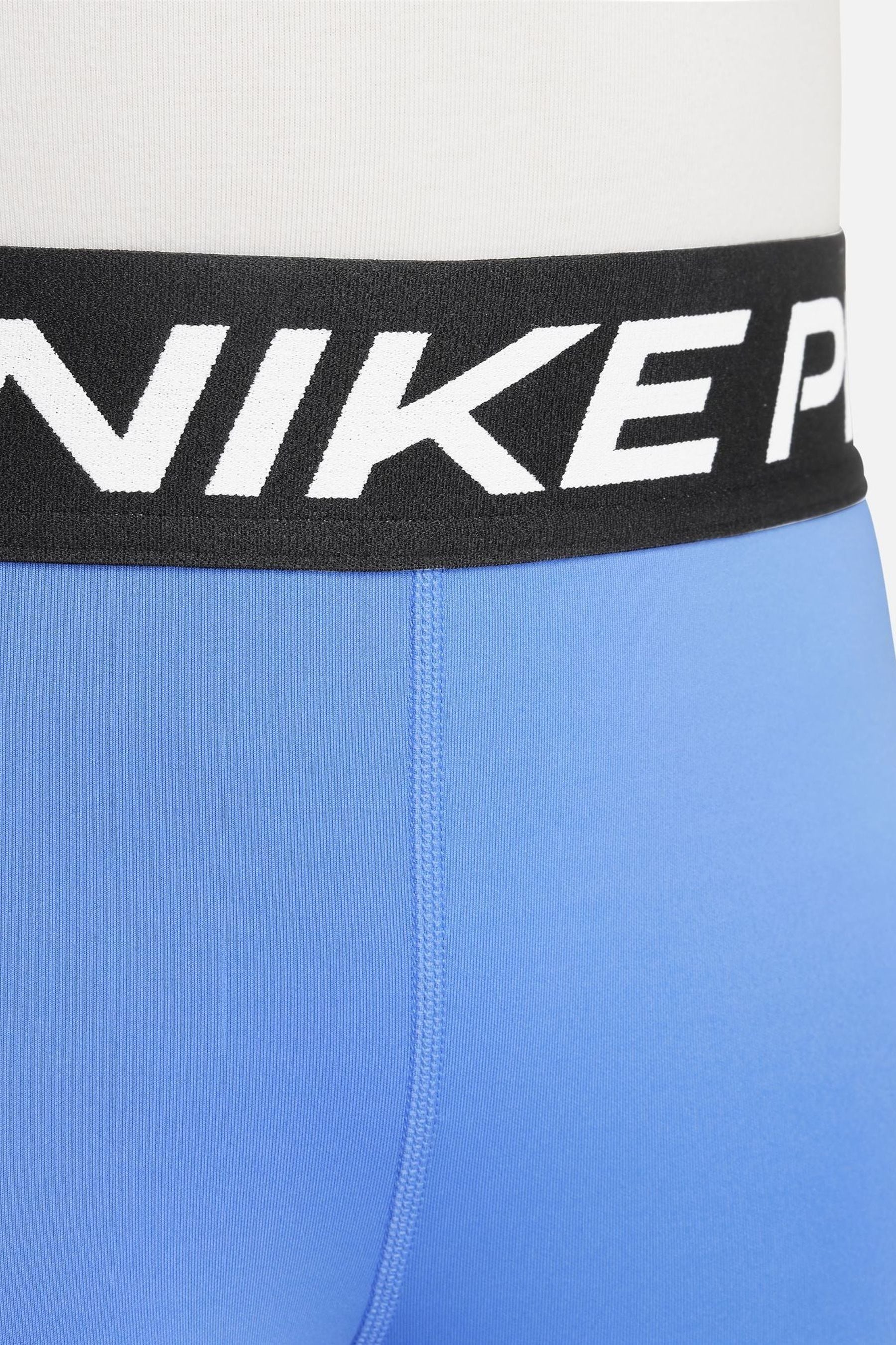 Buy Nike Blue Pro Dri FIT Shorts from Next Denmark