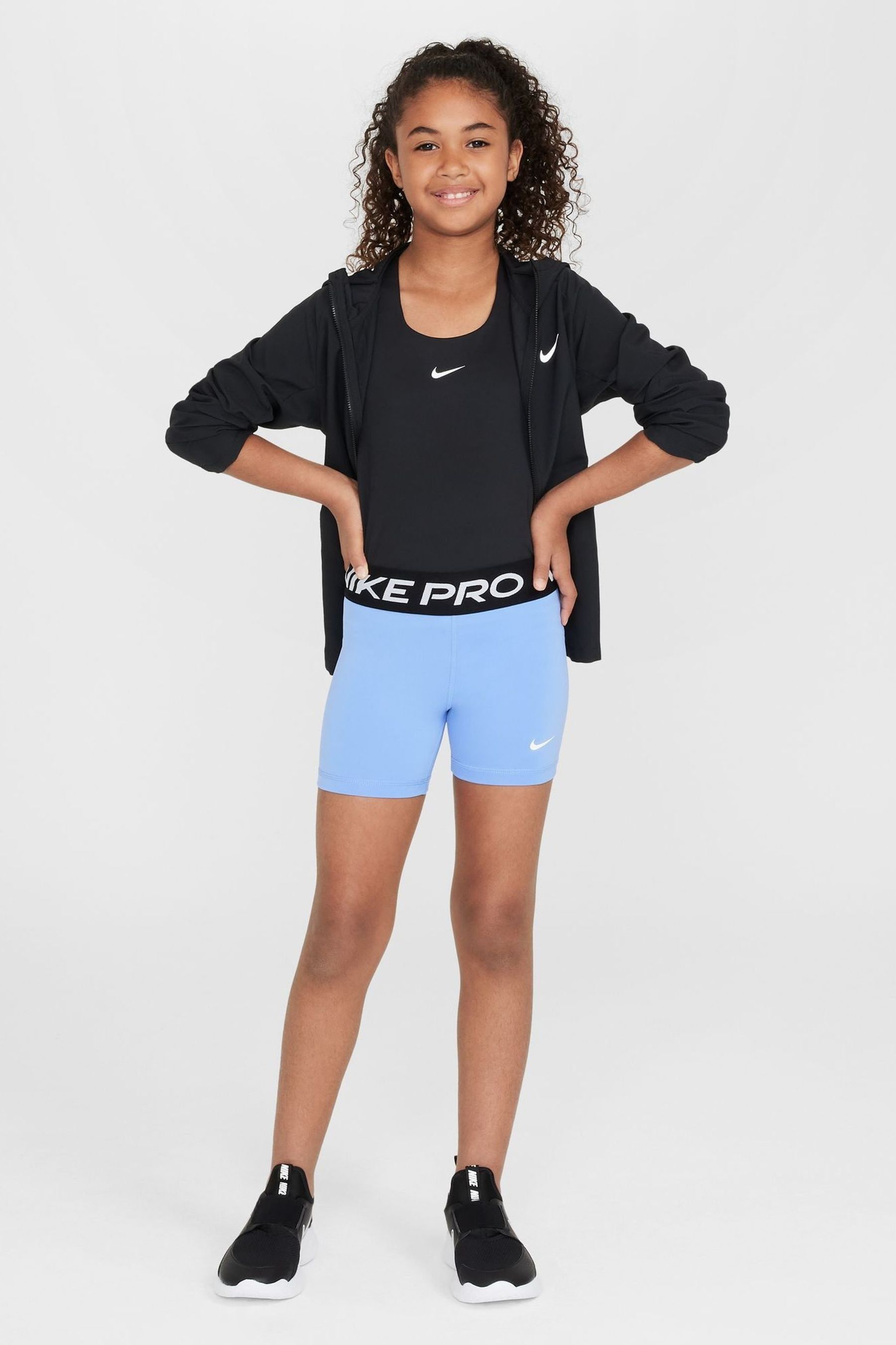 Buy Nike Blue Pro Dri FIT Shorts from the Next UK online shop