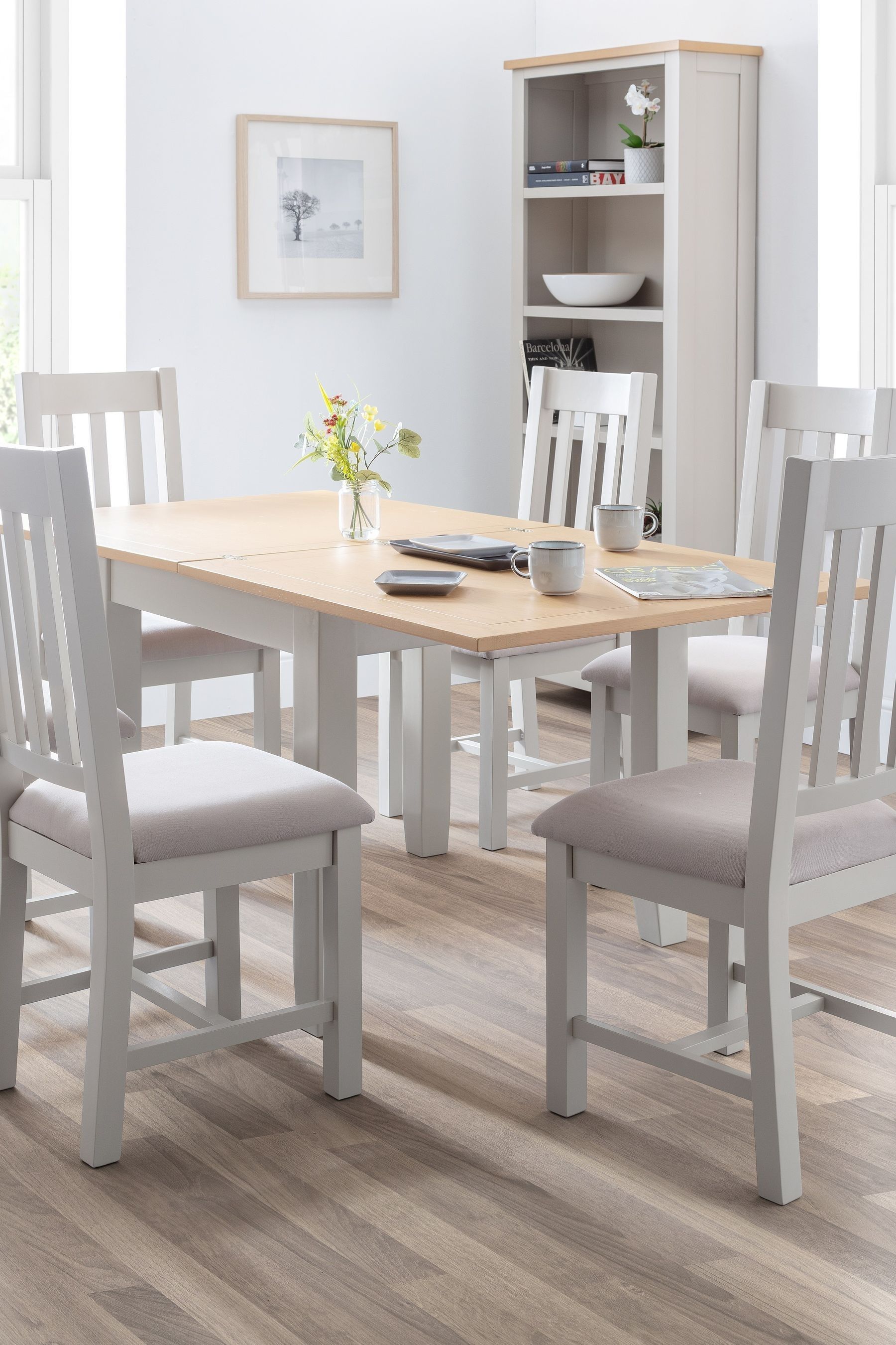 Buy Julian Bowen Elephant Grey Richmond Dining Chairs Set Of 2 from the ...