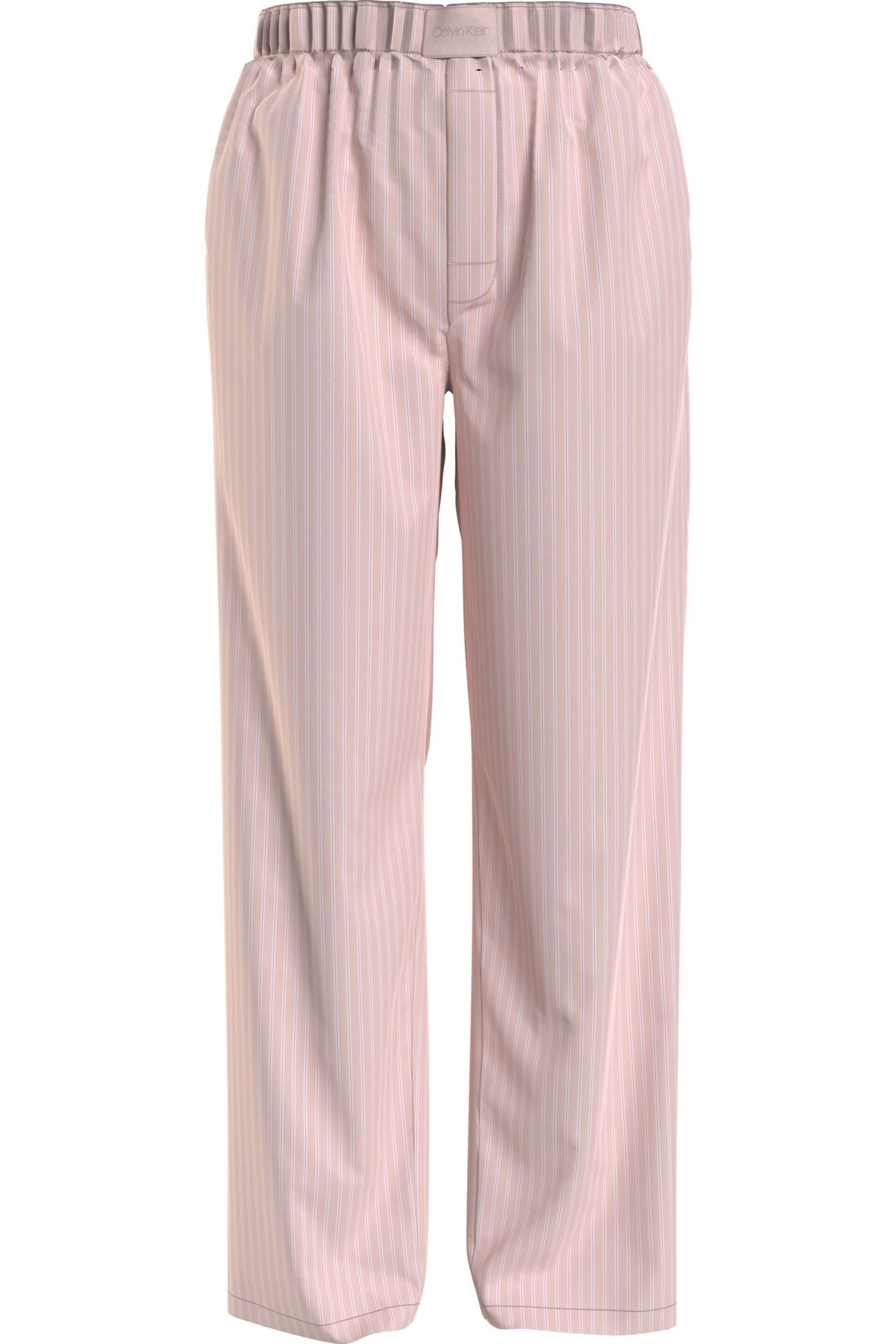 Calvin Klein Pink Stripe Single Trousers - Image 4 of 5