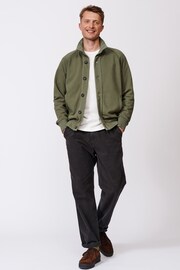 Aubin Green Cliff Gamrent Dyed Cotton Utility Jacket - Image 3 of 9