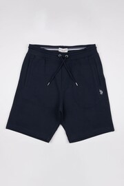 U.S. Polo Assn. Mens Classic Fit Blue Luxe Sweat Shorts - Image 5 of 7