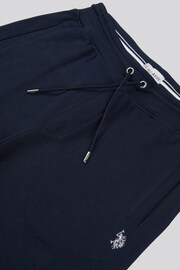 U.S. Polo Assn. Mens Classic Fit Blue Luxe Sweat Shorts - Image 7 of 7