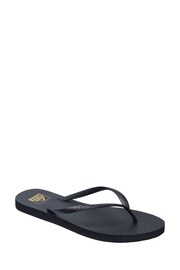 Reef Seaside Black Flip Flops - Image 2 of 6