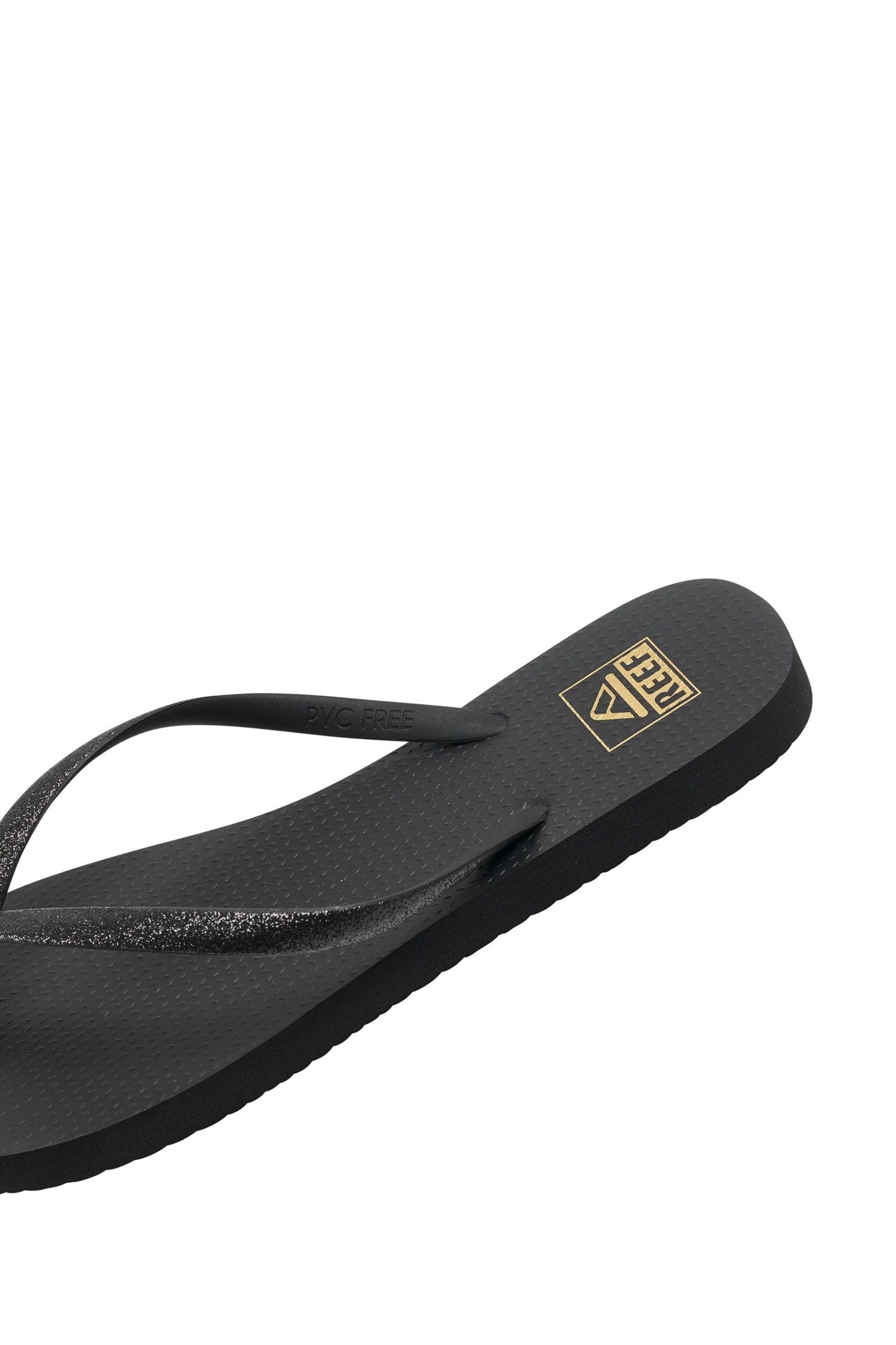 Reef Seaside Black Flip Flops - Image 5 of 6