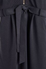 Oliver Bonas Black Short Sleeve Mini Dress - Image 8 of 8