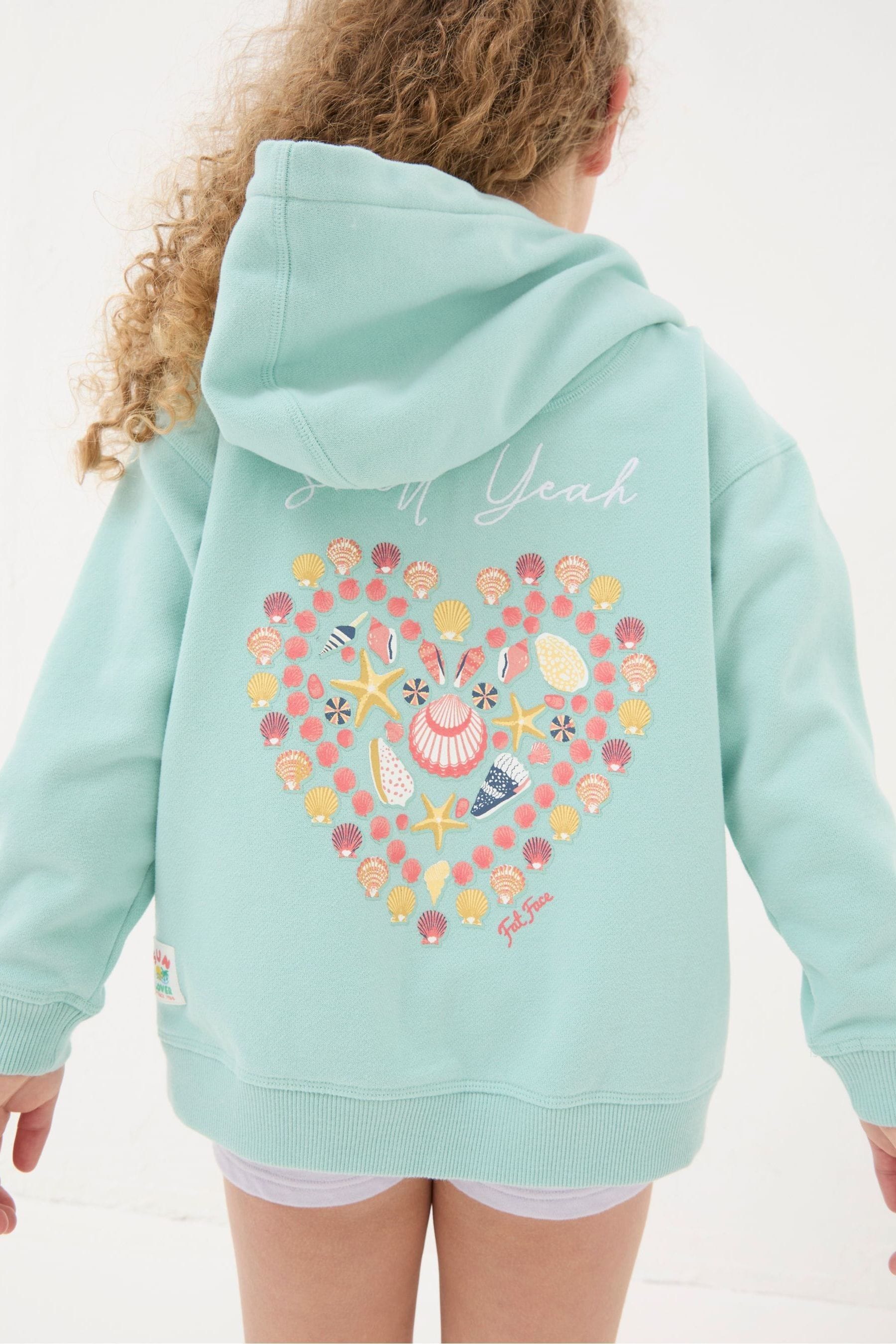Fat face zip hoodie discount