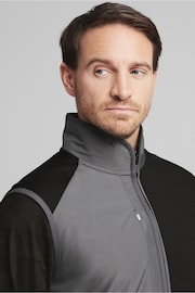 Puma Black CLOUDSPUN Mens Golf Vest - Image 4 of 6