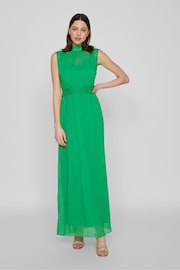 VILA Green Maxi Occasion Sleeveless Maxi Dress - Image 4 of 8