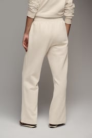 The Set Taupe Brown/Cream Wide Leg Joggers 2 Pack - Image 5 of 8